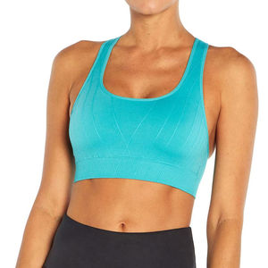 New Design Gym Wear Sleeveless Sports Women Bra Best Quality Quick Dry Breathable Fitness Sports Bra For Adults Custom OEM - Product Image 2