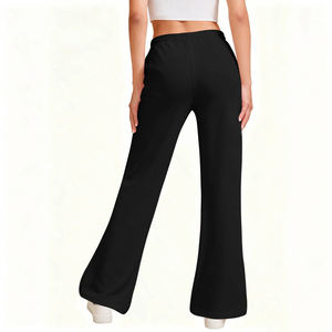 Pantalons de survêtement évasés confortables et élégants pour femmes, design respirant et doux pour la peau, produit incroyable, pantalons de survêtement évasés pour femmes - Product Image 2