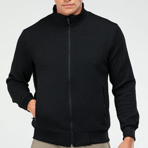 Nouveauté : sweat à capuche pour homme avec demi-zip, poche kangourou, veste pull, tissu doux mélangé - Product Image 6