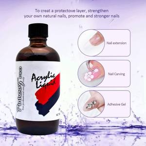Monomère liquide acrylique professionnel non-jaunissant Pinkee pour fournitures d'onglerie - Product Image 2