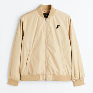 2025 personnalisé Street Wear Logo Pattern Bomber Jackets Service OEM Blouson d'aviateur de haute qualité - Product Image 4