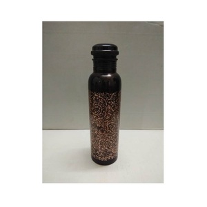 Personalizado único elegante moderno clásico hecho a mano Vintage personalizado diseñador elegante cobre botellas de vino muestra gratis - Product Image 6