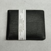 Dompet Kartu Kulit Lapisan Dalam Siap Kirim Grosir Murah Ringan Terbuka Pendek Unisex Dompet Pria Pengiriman Seluruh Dunia PU