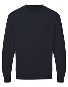 OEM en blanco francés Terry polar personalizado cuello redondo sudadera de gran tamaño 100% algodón gota hombro hombres sudadera - Product Image 4