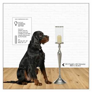 <b>Tall</b> Gold Metal Pillar Candleholder with Modern Design for Home Wedding Room Decoration Versatile Candle Jar or Candleholders - Product Image 6