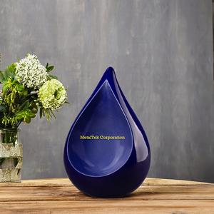 Nueva urna de cremación en forma de lágrima de estilo americano, Color personalizado, recuerdo para adultos, cenizas conmemorativas, urna decorativa para entierro funerario - Product Image 3