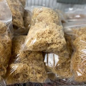 100% Naturel, Brut: Mousse de Mer Irlandaise-Échantillons de Mousse de Mer d'Or Séchée au Soleil toujours disponibles/ - Product Image 2