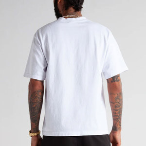 T-shirt vierge unisexe vintage coupe ample à épaules tombantes en coton épais 300 GSM, séchage rapide, anti-plis, personnalisable en gros - Product Image 5