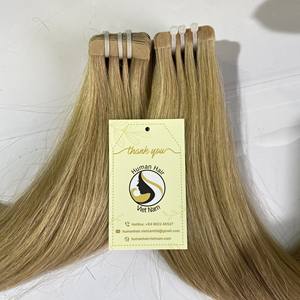 Extensions de cheveux 100 humains Remy, cheveux vierges de qualité supérieure, avec Double bande dessinée, cheveux crus péruviens - Product Image 6