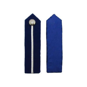 Patch de gorget brodé à la main avec boucle en laiton et bouton en laiton - Product Image 4