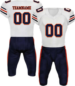 Tenue de football américain durable, équipement sportif, vêtements d'équipe, uniforme de football américain, tenue de performance sportive américaine - Product Image 1