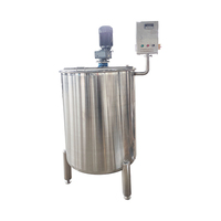 Cuve de mélange portable de 50 L avec roulettes pour les essais de R&D et les essais en usine pilote
