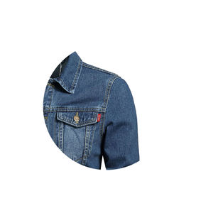 Veste en jean pour hommes, vêtements d'extérieur, meilleure tendance, anti-rides, veste en jean de haute qualité bon marché pour homme avec fabrication sur mesure, vente à chaud - Product Image 4