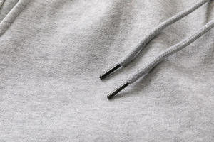 กางเกงจ็อกเกอร์ทรงตรงผ้าเฟรนช์เทอร์รี่สุดหรูสำหรับผู้ชาย เอวสูง ทรงบ็อกซี่ - Product Image 3