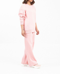 Sweatshirts oversize pour femmes, col rond, dessin animé, délavé à l'acide, broderie 3D, logo personnalisé sur le devant, 100% coton - Product Image 3