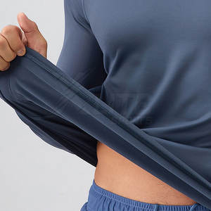 Sweat à capuche décontracté respirant, coupe-vent et à séchage rapide en polyester/coton pour la saison hivernale, idéal pour l'entraînement en salle de sport et les activités chaudes en extérieur - Product Image 4