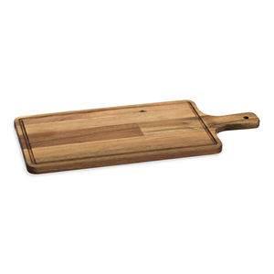 Planche à découper et de service durable en bois d'acacia et marbre, écologique et de qualité supérieure, pour le pain, les aliments et les fêtes - Product Image 4