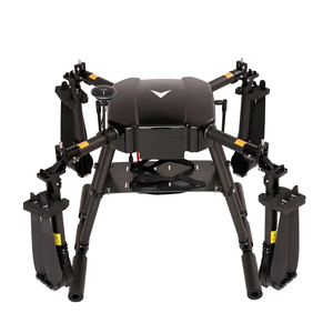 Dron cuadricóptero RC negro carga útil personalizable para entrega de carga 10km transmisión de imagen aficionados principiantes Control remoto - Product Image 1