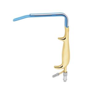 Rétracteur de rhinoplastie en fibre optique manuel réutilisable en acier inoxydable personnalisable de haute qualité |   Chirurgie plastique par fibre optique - Product Image 1