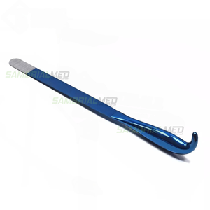 Espátula Manual de Alta Calidad en Oferta, Retractor de Senos, Dissectores con Hoja Serrada Semimalleable de 25 mm, 33 cm, Acero Inoxidable - Product Image 4