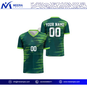 Camiseta de fútbol transpirable de secado rápido para hombre, camiseta de equipo personalizada, uniforme de fútbol impreso por sublimación, ropa deportiva al por mayor OEM - Product Image 4