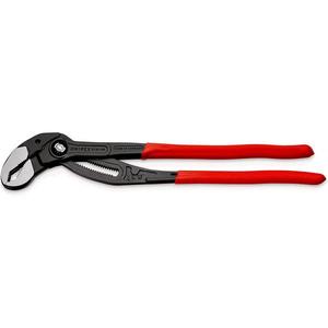 คีมจับท่อและคีมปั๊มน้ำ Knipex Cobra XL/XXL สีเทาเคลือบอะรามีไนซ์ หัวขัดเงา ด้ามจับเคลือบพลาสติก - Product Image 1