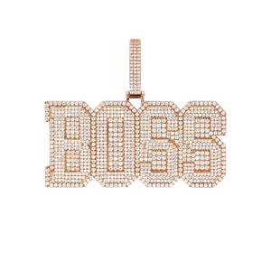 Collier de luxe en argent sterling avec diamants Chaîne Hip Hop certifiée IGI Bijoux de déclaration audacieux pour des tenues de streetwear urbaines élégantes - Product Image 1