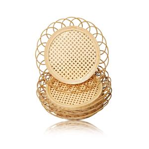 Posavasos de Bambú Vietnamita Hechos a Mano, Posavasos Ecológicos para Bebidas - Product Image 1