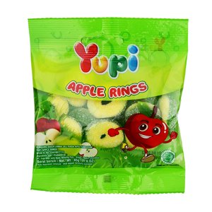 Paket tas Apple Yupi Mi permen Gummy manis permen Gummy lezat