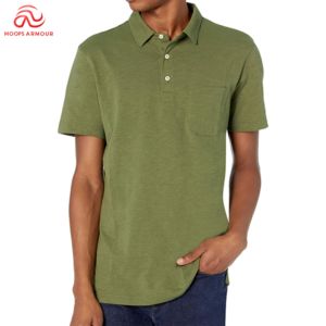 เสื้อโปโลสำหรับผู้ชายเสื้อคอตตอนเข้ารูปเสื้อโปโลแฟชั่นดีไซน์ตามสั่ง - Product Image 1