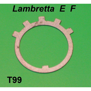 Rondelle de blocage de la suspension arrière côté gauche Lambretta E + F - Product Image 1