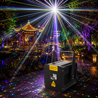 Projecteur laser extérieur étanche 5W IP65, lumière de ciel étoilé, lumière de luciole, DMX512, éclairage paysager pour la décoration de Noël et de jardin