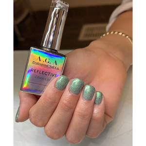 Smalto per Unghie UV Gel Effetto Occhio di Gatto A.G.A # 7 Materiali Magnetici Riflettenti Stile Disco per Saloni di Bellezza Fai-da-Te Certificati CPNP Campione Gratuito - Product Image 1