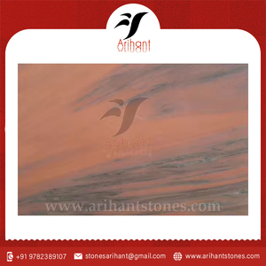 Highest Quality Custom Design <b>Marble</b> Dark Pink <b>Marble</b> Slabs From Indian Supplier - Product Image 3