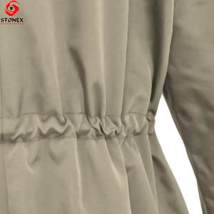 Veste coupe-vent longue pour femme, best-seller, grande taille, imperméable, à capuche, pour l'hiver - Product Image 4