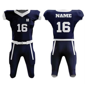 Uniforme de football américain dynamique, respirant et à séchage rapide, pour les activités de football compétitives - Product Image 1