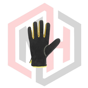 Gants de travail en cuir pour hommes et femmes, renforcés, durables, pour le jardinage, respirants, sans silicone, sans poudre, personnalisables - Product Image 2