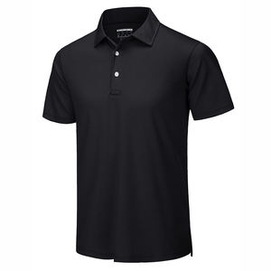 T-shirts légers de qualité supérieure avec logo personnalisé pour hommes, polos en coton épais surdimensionnés vierges pour un usage décontracté et professionnel - Product Image 2