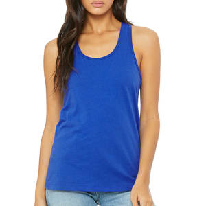 Débardeurs à dos nageur Bella Canvas pour femmes en jersey bleu royal - Product Image 1