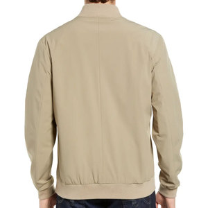 New Design Stand Collar Bomber <b>Jackets</b> For <b>Men</b> <b>Long</b> Sleeves Breathable Full Zipper <b>Men</b> Bomber <b>Jackets</b> - Product Image 3
