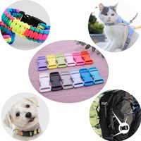 Kundenspezifische Schnellverschluss-Schnalle aus Kunststoff mit Logo, Gürtelschnalle, Armband-Versteller, Survival-Paracord-Schnalle, Riemenhebel, Taktische Taschenschnalle