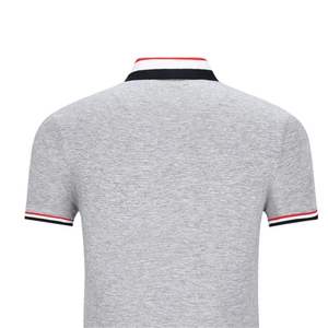 Polo anti-rides à la mode pour hommes, T-shirt tricoté en polyester/coton imprimé avec logo personnalisé, design propre - Product Image 4