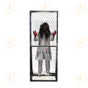 Nhà Máy Trực Tiếp Hot Bán Sống Động Như Thật Zombie Animatronic Hình Mới Đến Với Nhà Máy Giá Cho Ngôi Nhà Ma Ám - Product Image 6