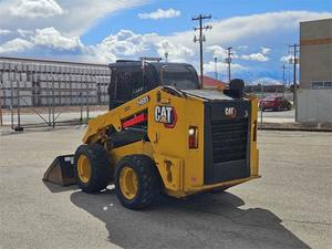 2020 para CAT 246D3 Skid Steer Loader Máquina de construcción usada con motor central Mini Cargador frontal Retroexcavadora Características del cargador de troncos - Product Image 4