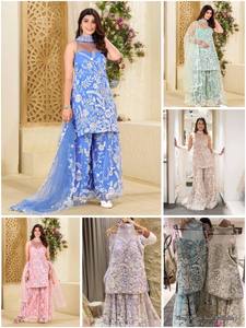 COLECCIÓN SUPER NAVRATRI 2025 DEL FESTIVAL GARBA JOVEN CHICA Y MUJER LLEVAN KURTY EN COLORES DE MODA - Product Image 6