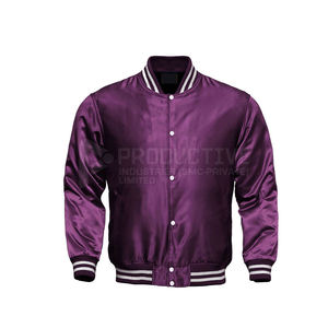 Meilleures ventes Veste d'hiver en satin personnalisable pour hommes, Manteau grande taille de haute qualité au prix de gros - Product Image 1