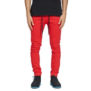 Pantalons de survêtement amples décontractés écologiques taille mi-haute, service OEM, logo personnalisé, vente en gros, coton de haute qualité - Product Image 2