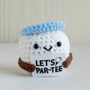 Poupée de golf personnalisée au crochet - Cadeaux inspirants et plein d'énergie positive pour les enfants - Product Image 6
