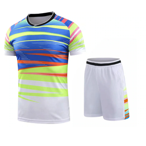 Men Tennis Uniform <b>Light</b> Weight Hot Selling High Quality <b>Cheap</b> Rate Anti Wrinkle Breathable Tennis Uniform - Product Image 2