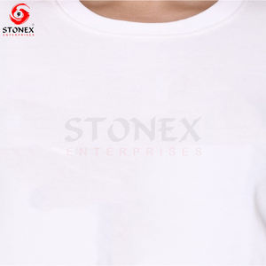 Venta al por mayor de manga larga de cuello redondo Crop Top Casual Solid Loose Fit Workout Cropped Pullover sudadera para las mujeres - Product Image 6